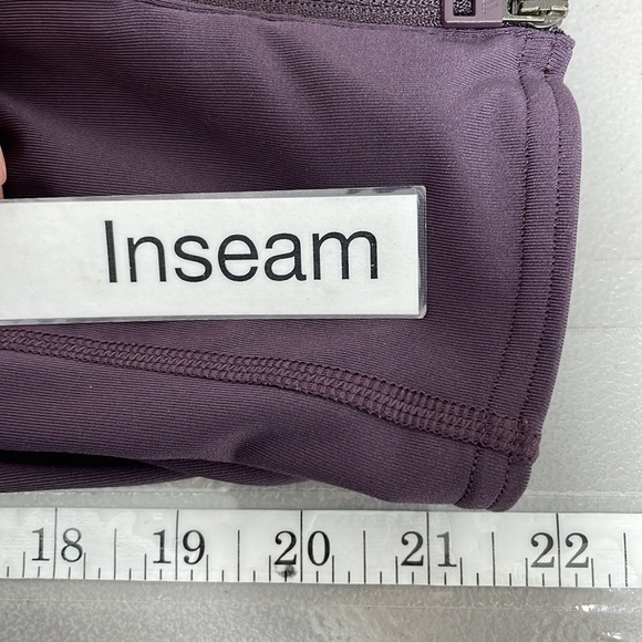 Adidas x Stella McCartney Leggings Athletic Purple Black Size Small - Picture 10 of 12